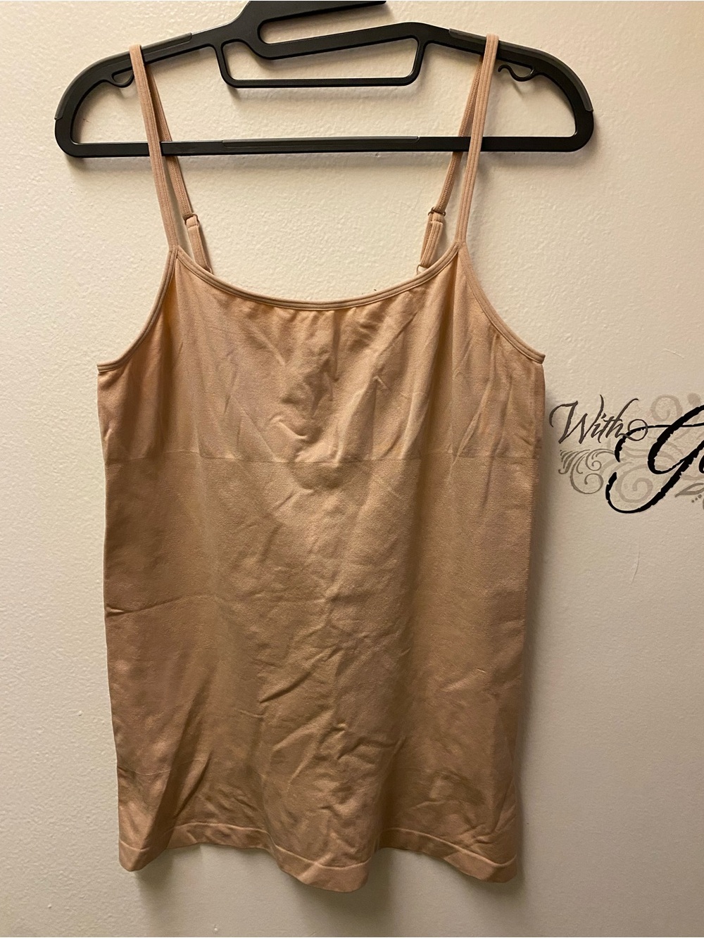 3/$30 Jockey Nude Beige Seamless Cami Top